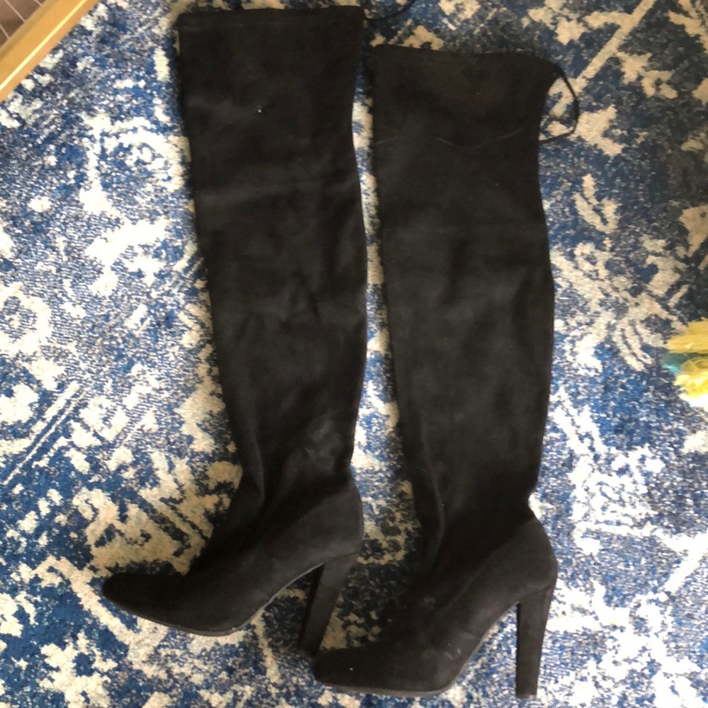 Over the knee Steve Madden boots